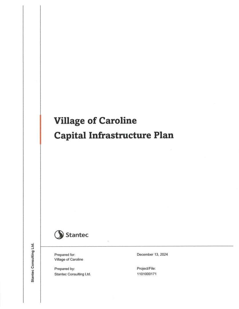 Capital Infrastructure Plan Cover Page